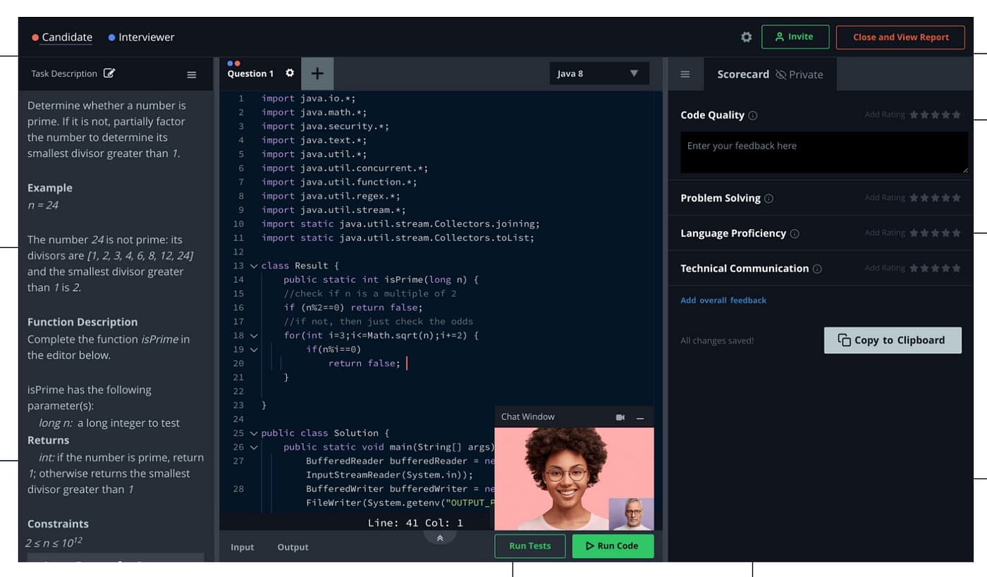 Code editor background